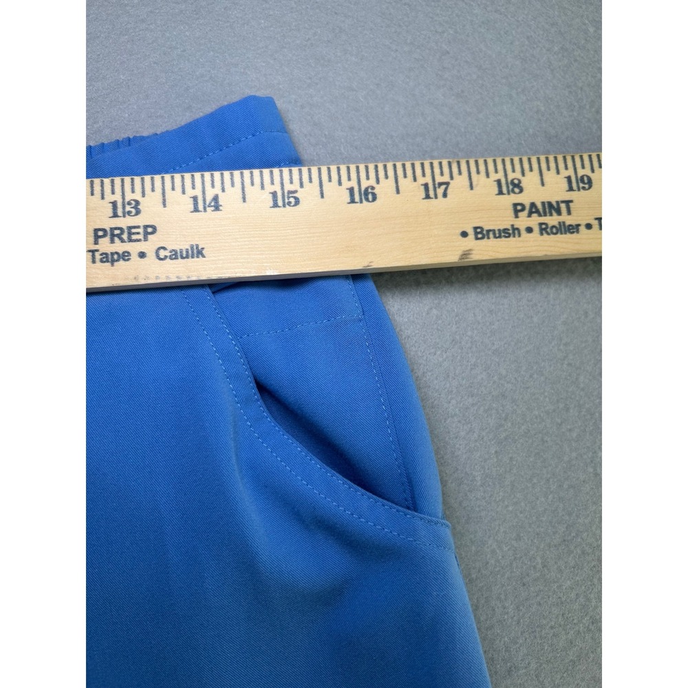 FIGS Yola Skinny Scrub Pants Womens Small Blue Cargo Technical Collection - Picture 2 of 6